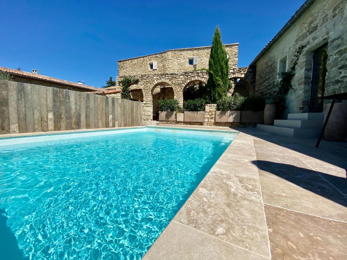 La Maison Des Vendangeurs: Jacuzzi Spa & Seasonal Pool Retreat Martignargues Exterior photo