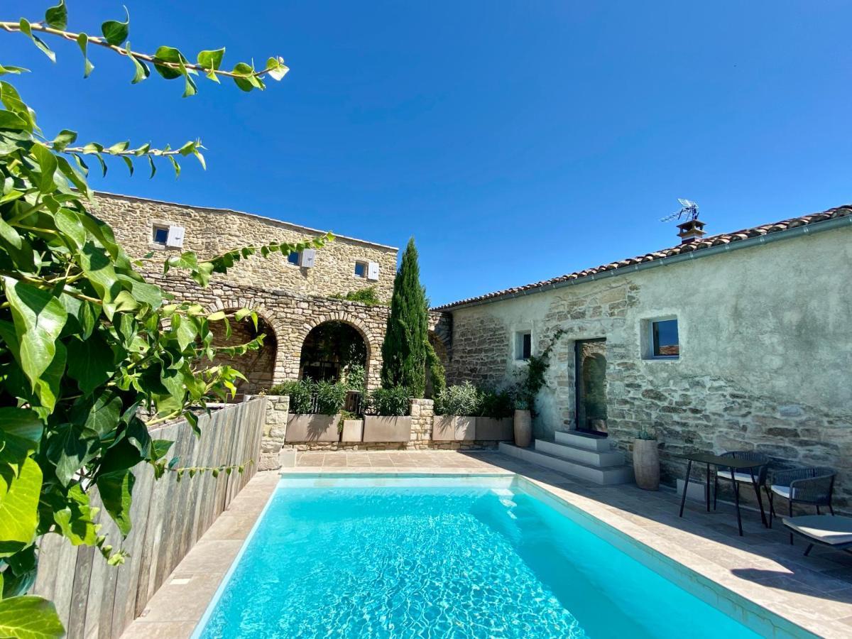 La Maison Des Vendangeurs: Jacuzzi Spa & Seasonal Pool Retreat Martignargues Exterior photo